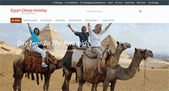 Desktop Screenshot of egyptcheapholiday.com